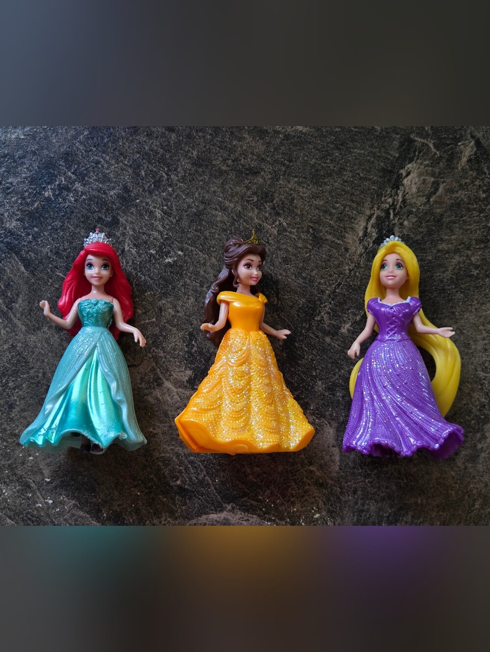 MagiClip Disney Princess Dolls - Ariel Belle Rapunzel
